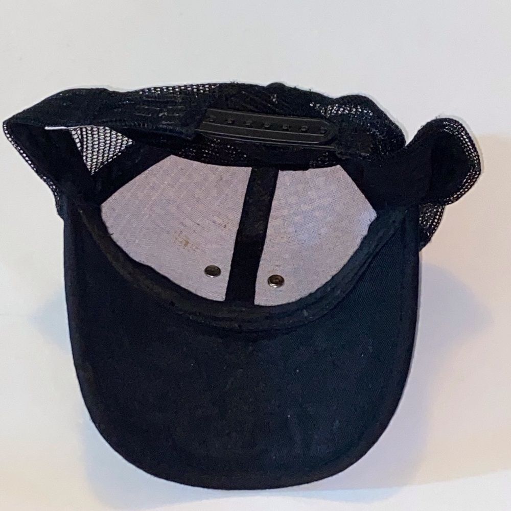 Brown and Black Embroidered Men's Hat - Picture 2 of 5